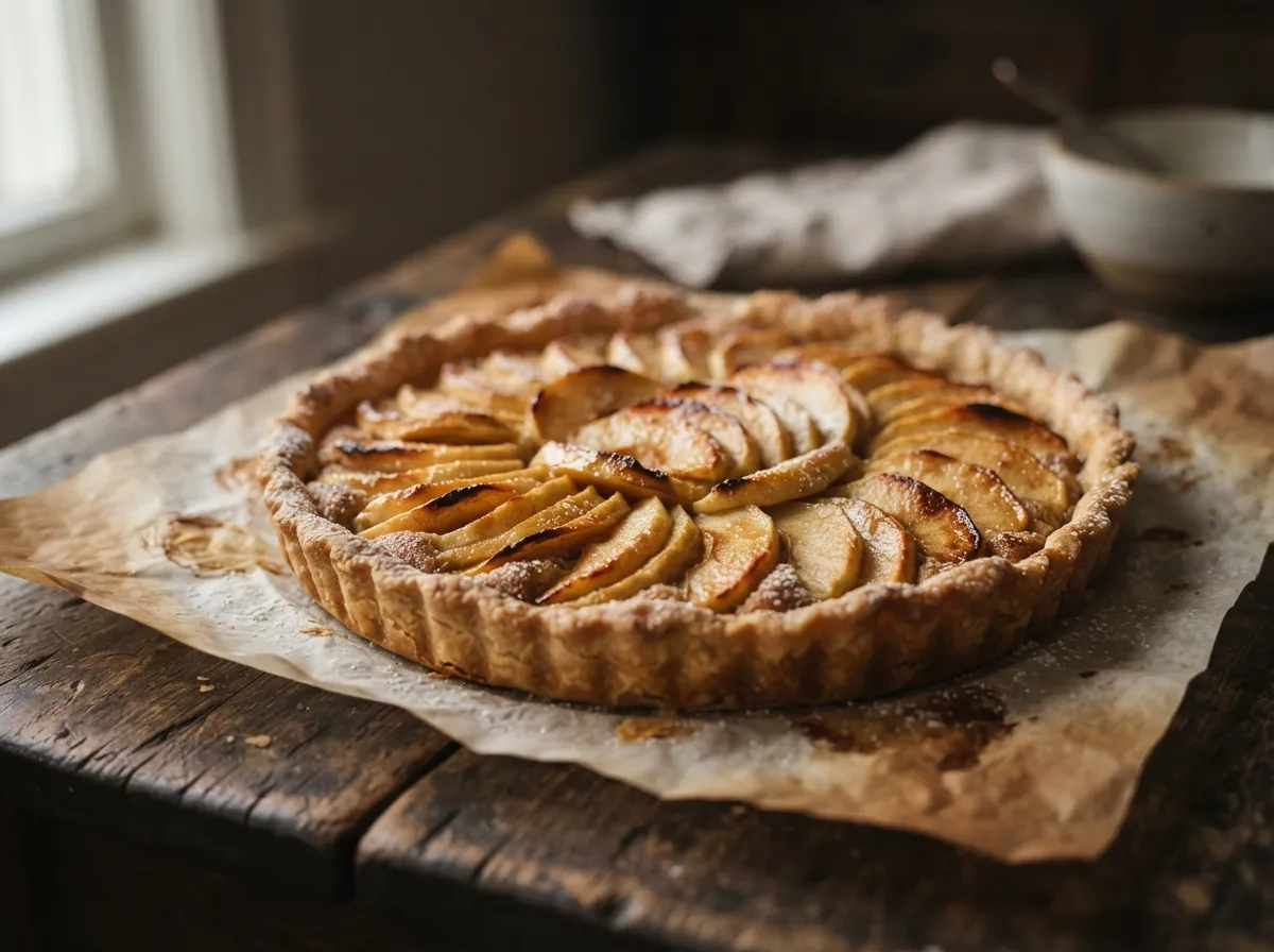 Une tarte aux pommes du terroir